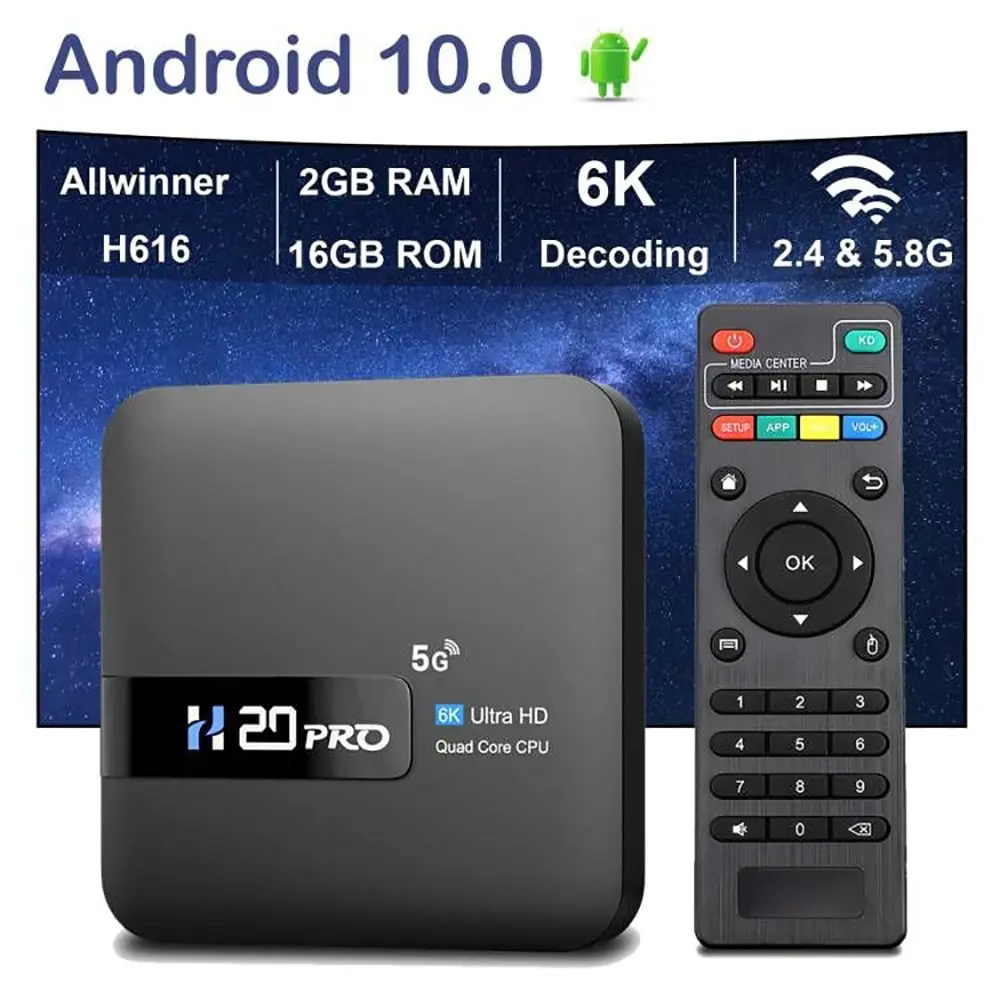 TV Box H20 Pro (Convertidor a Smart TV)